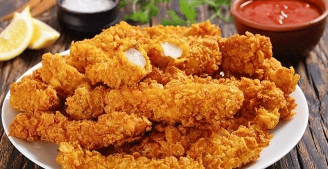 كرسبي دجاج مشوي